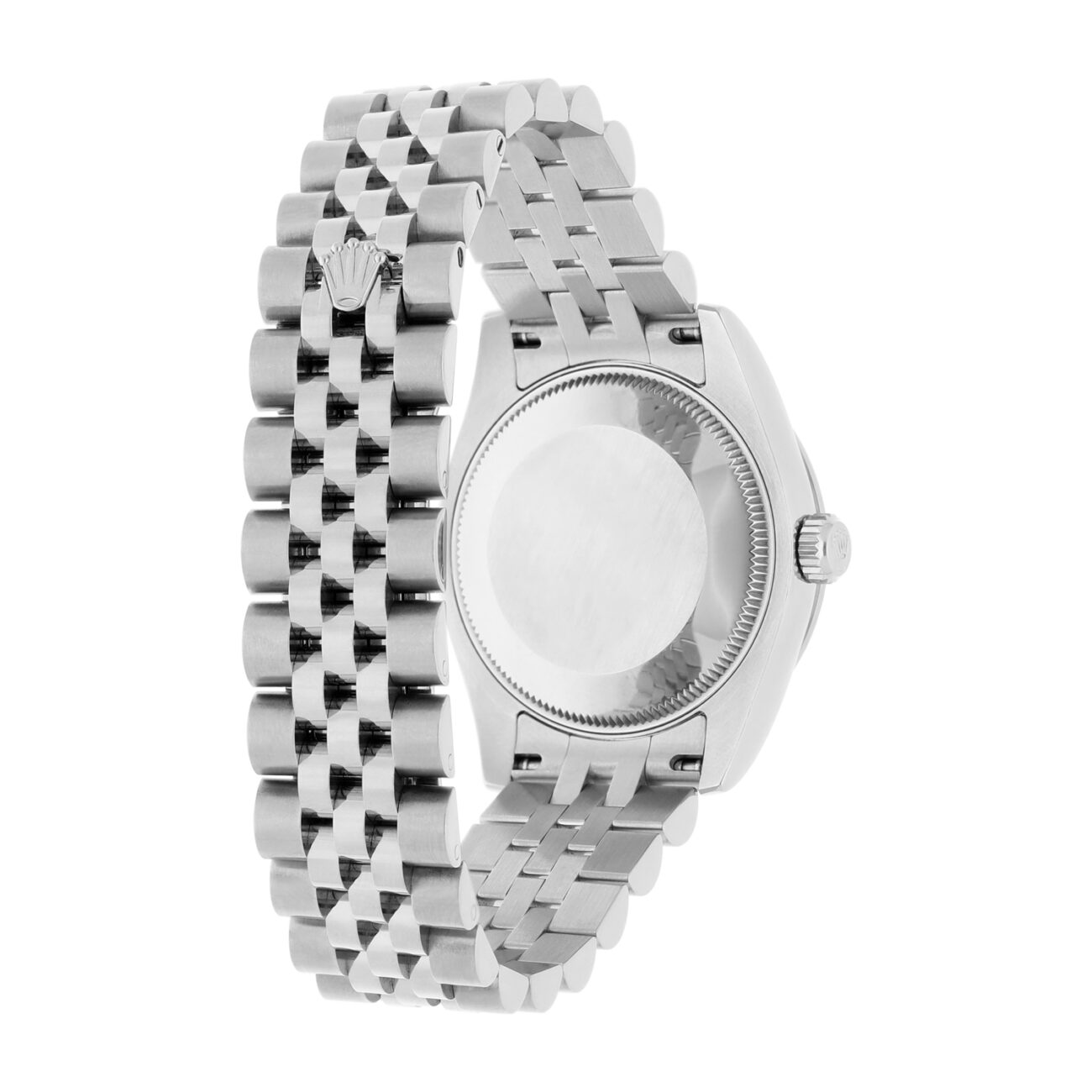 Rolex Datejust 31mm 178344 in Steel and White Gold with Purple Dial and Roman Numerals