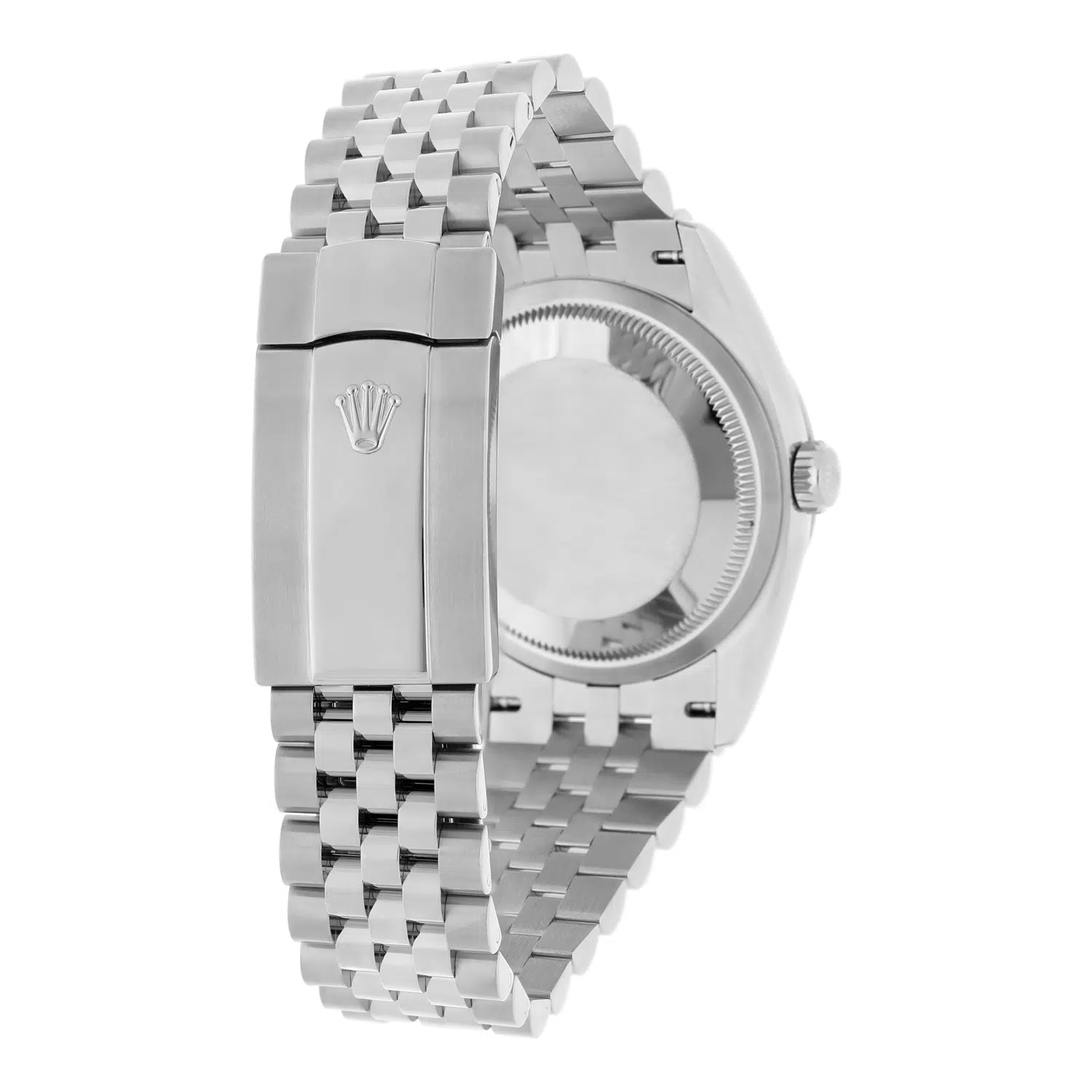 Rolex Datejust 126234 36mm Bright Blue Motif Diamond Dial, Fluted Bezel, Jubilee Bracelet  2023 – image 7