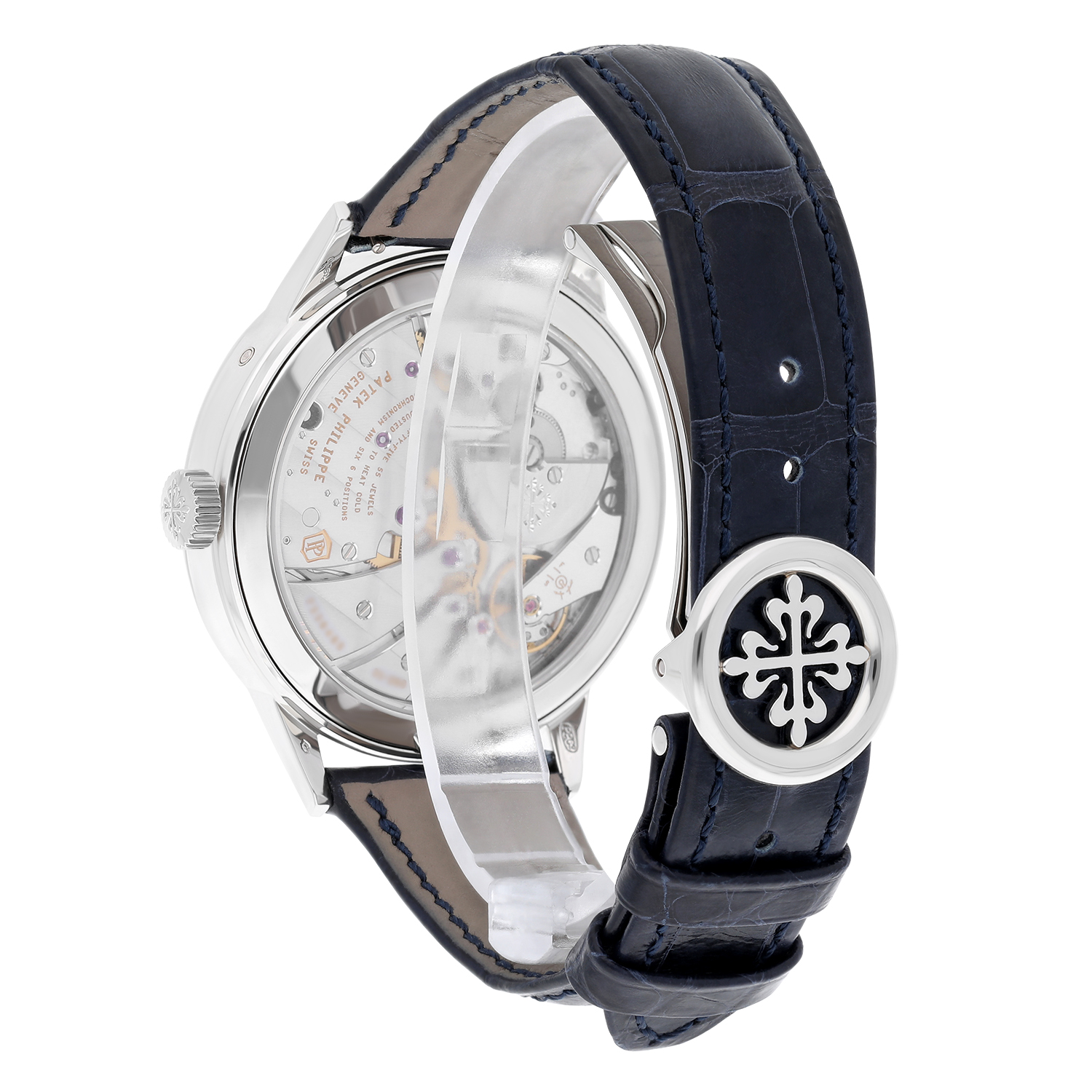 Patek Philippe 5236P Perpetual Calendar Grand Complications Blue Dial 41mm Platinum Timepiece - Image 8