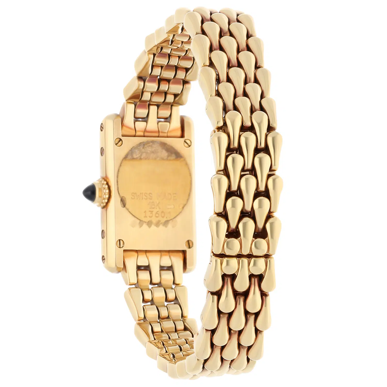 Cartier Tank Louis Mini Yellow Gold W15006K3 Quartz Rare Ladies Watch – image 8