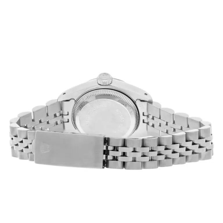 Rolex Lady-Datejust 26mm 69174 Stainless Steel with Silver Dial and Jubilee Bracelet – image 8