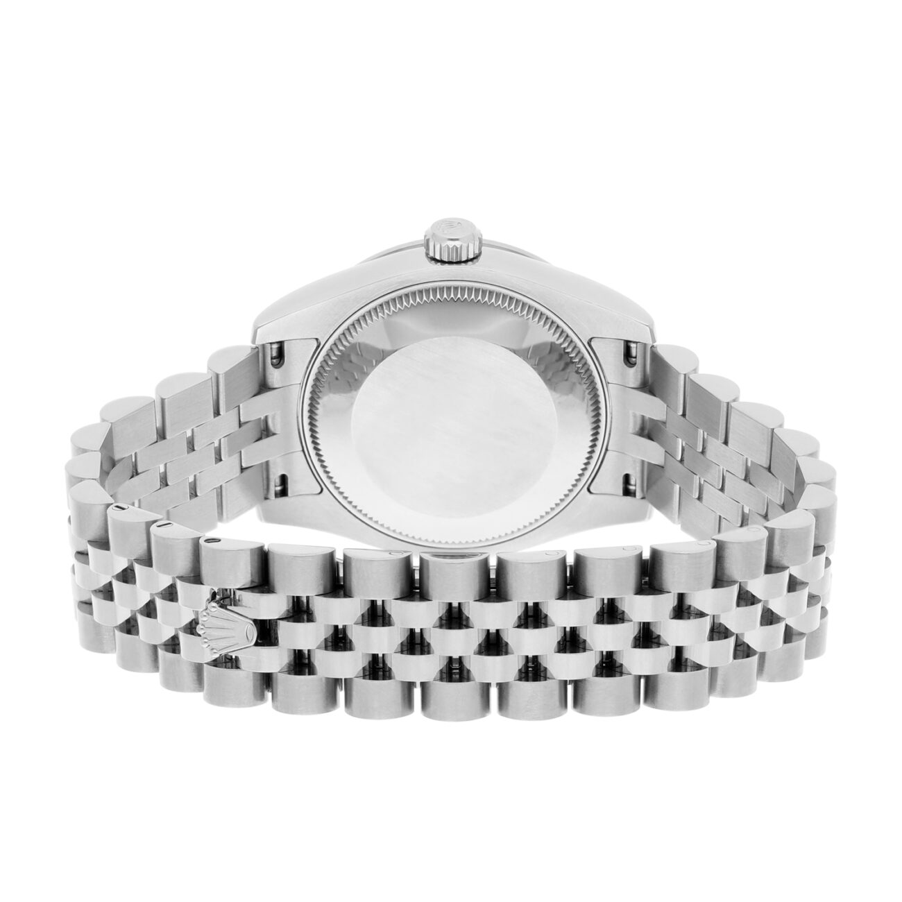 Rolex Datejust 31mm 178344 in Steel and White Gold with Purple Dial and Roman Numerals