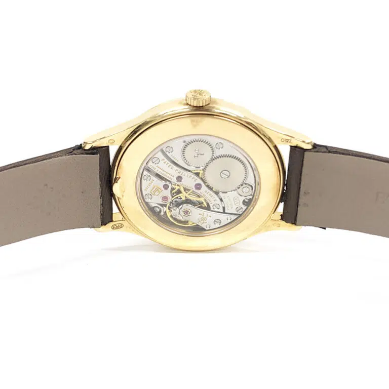 Patek Philippe Calatrava 4897R-001 33mm Rose Gold With Brown Satin Watch Brown Dial – image 6