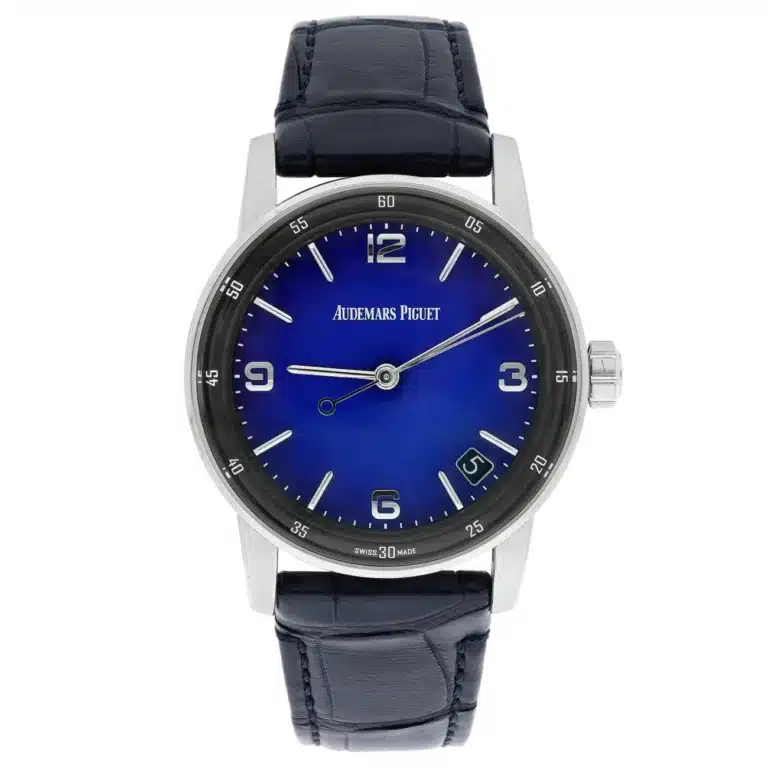 Audemars Piguet – Code 11.59 – 15210BC.OO.A321CR.99 Self-Winding ‘Bolshoi’ White Gold Smoked Blue