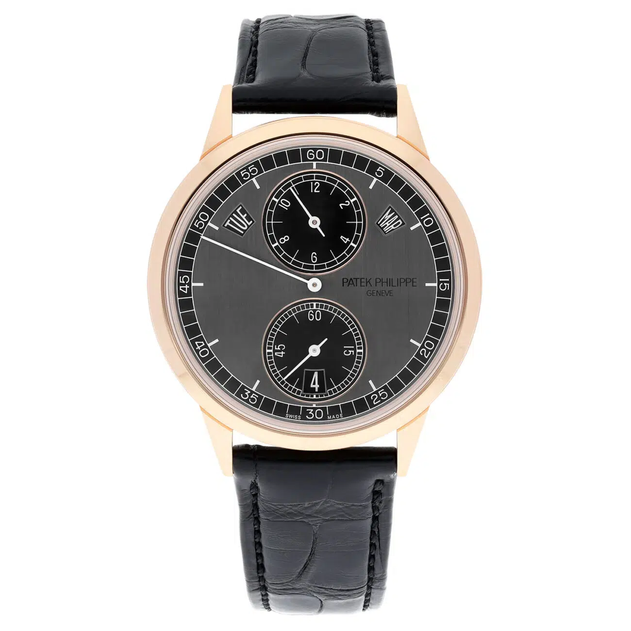 Patek Philippe 5235:50R-001 Patek Philippe 5235/50R-001 Annual Calendar Regulator 18k Rose Gold Grey Automatic Men Watch 2021