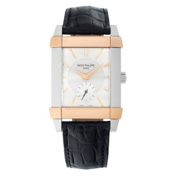 Patek Philippe Gondolo 5111PR-001 Rose Gold with Brown Alligator Leather Watch Grey Dial 2019 – Sealed