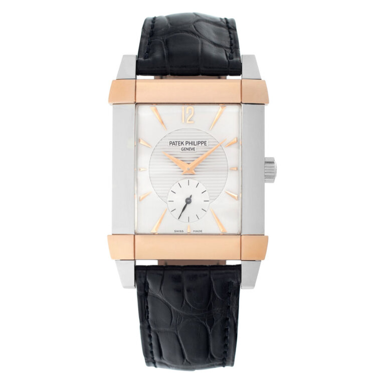Patek Philippe Gondolo 5111PR-001 Rose Gold with Brown Alligator Leather Watch Grey Dial 2019 – Sealed