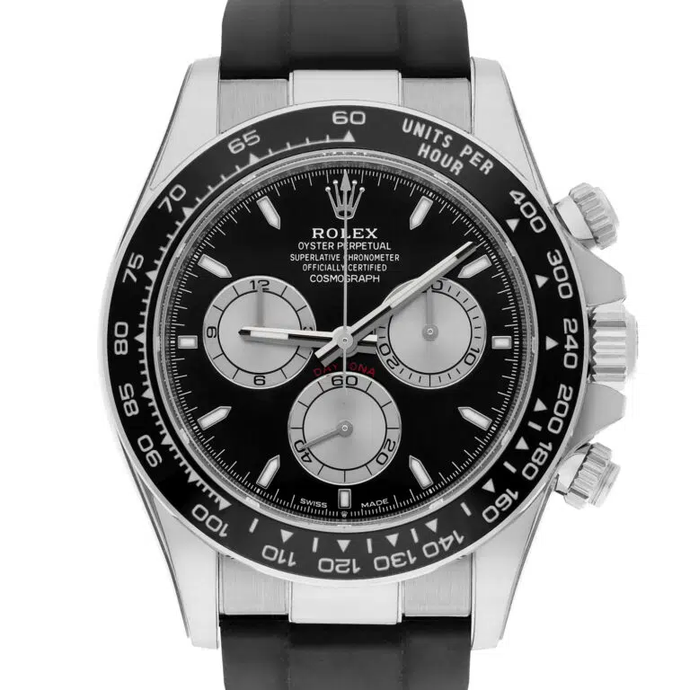 Rolex Cosmograph Daytona 126519LN-0002 40mm White Gold Black Dial – image 2