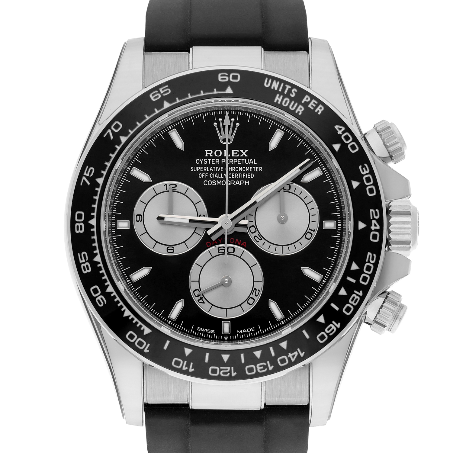 Rolex Daytona 126519LN-0002 40mm White Gold Black Dial - Image 2