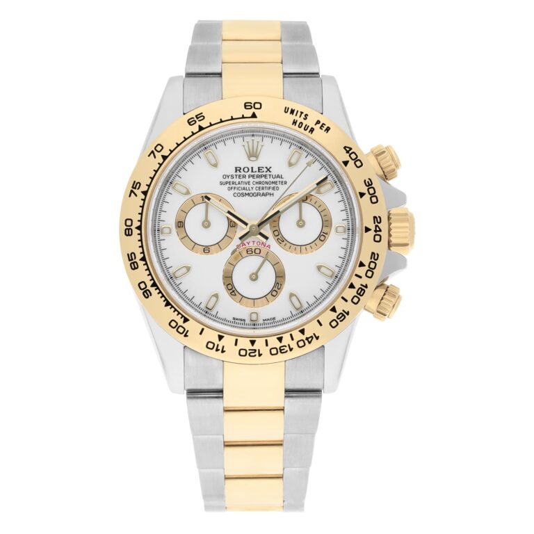 Rolex Cosmograph Daytona Stainless Steel/Yellow Gold White Dial Watch 116503 – 2022
