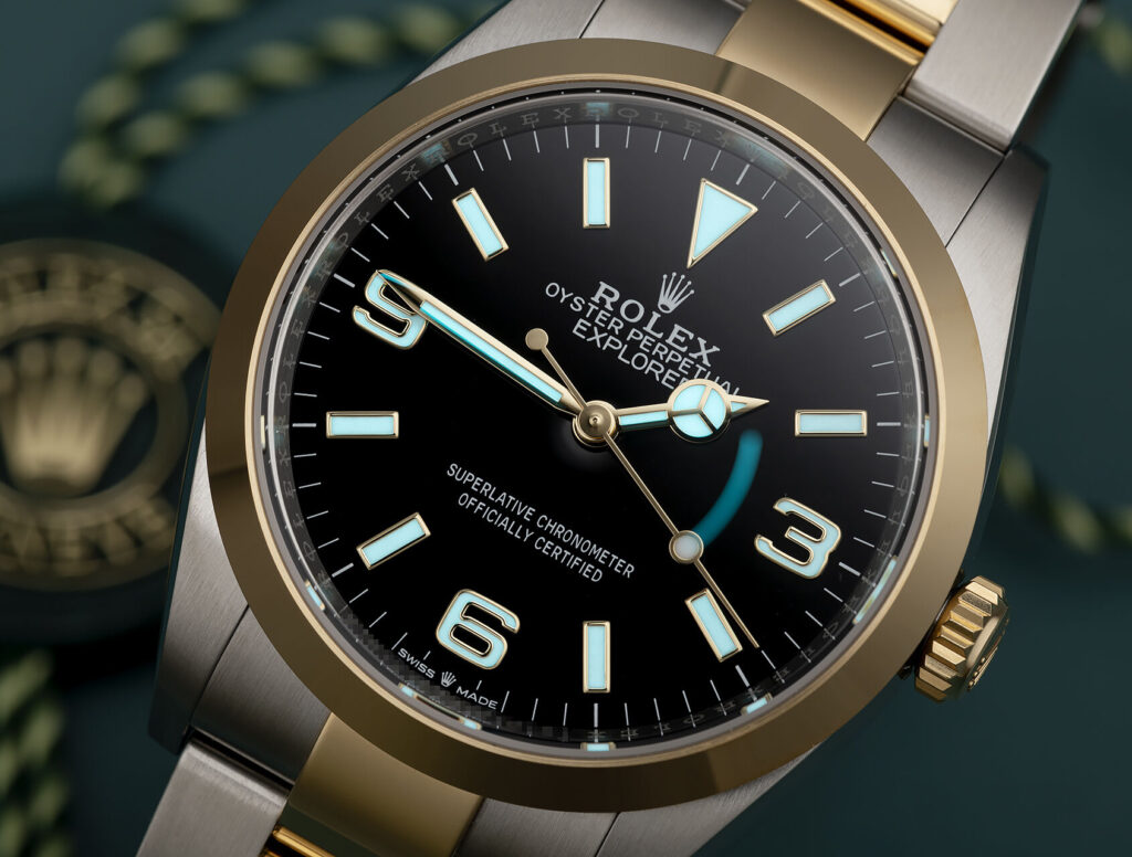 Where Tradition Meets Luxury: The Two-Tone Rolex Explorer 124273