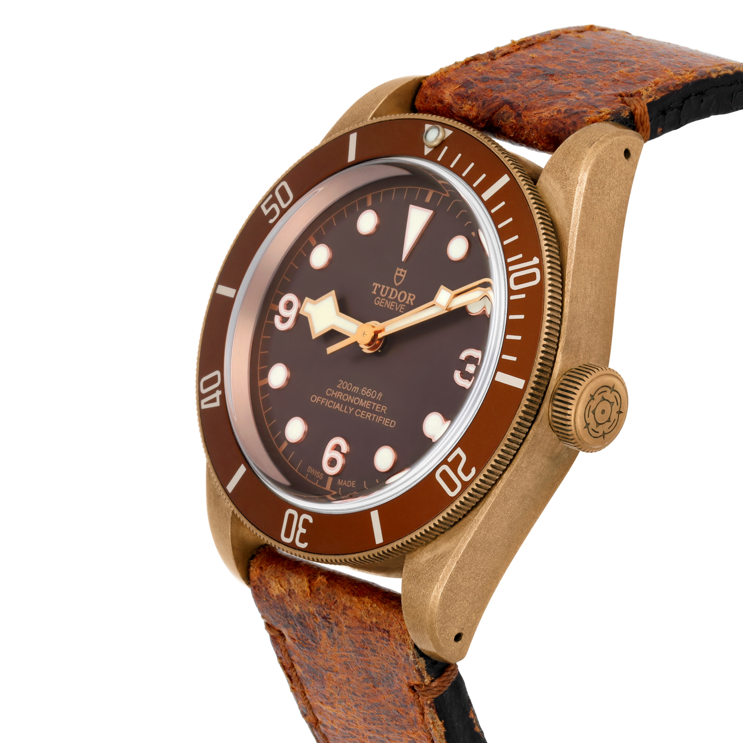 Tudor 79250BM 42mm Heritage Black Bay Brown Dial Watch - Image 3