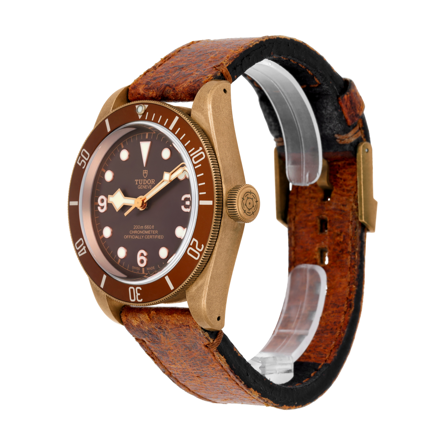 Tudor 79250BM 42mm Heritage Black Bay Brown Dial Watch - Image 4