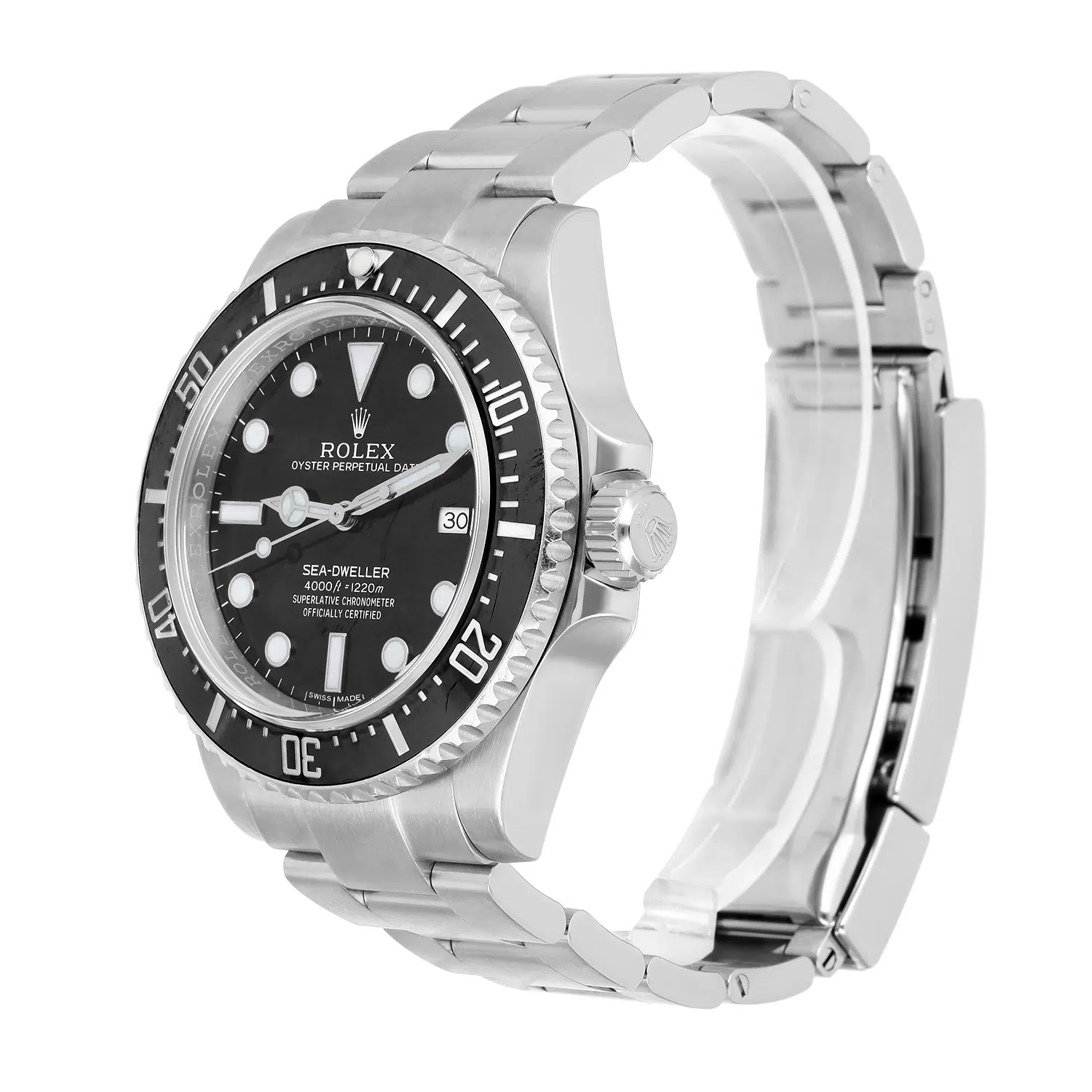 Rolex Sea-Dweller 4000 Oyster - 116600 Stainless Steel Watch Black Dial  40mm – image 5