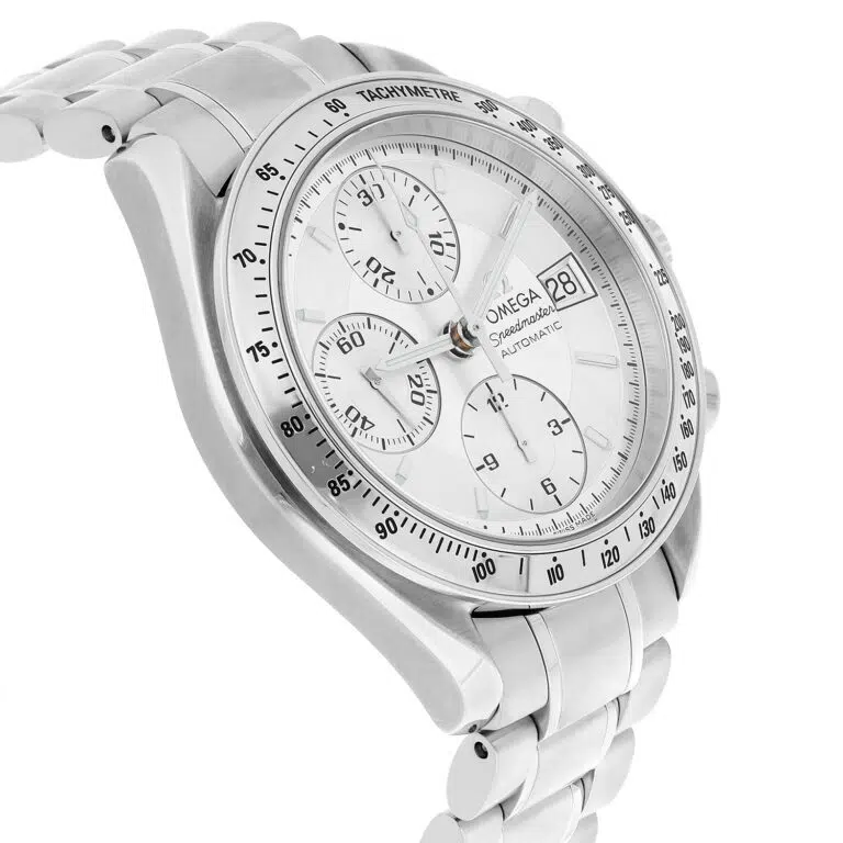 Omega Speedmaster 39mm 3513.00 Chronograph Silver Dial Stainless Steel Men's Watch – image 4
