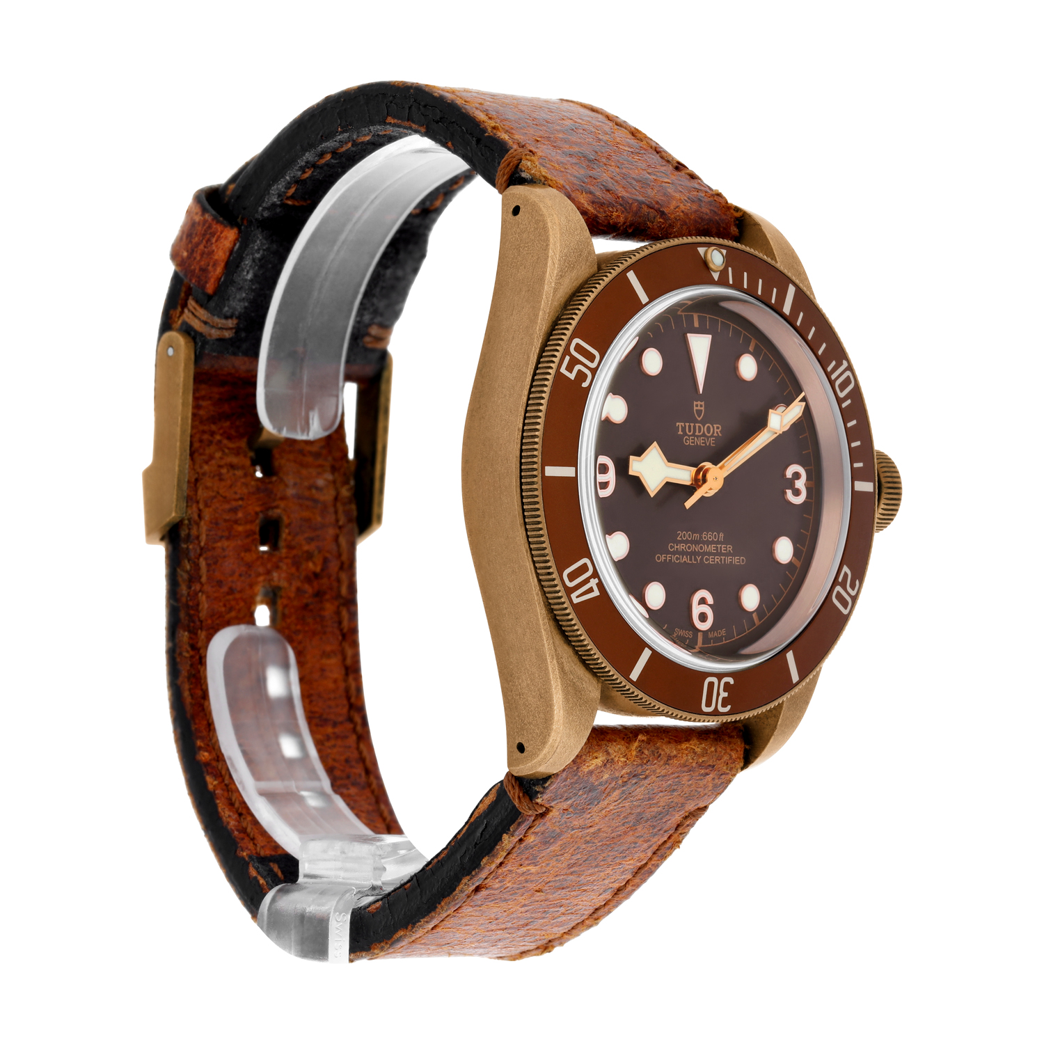 Tudor 79250BM 42mm Heritage Black Bay Brown Dial Watch - Image 6