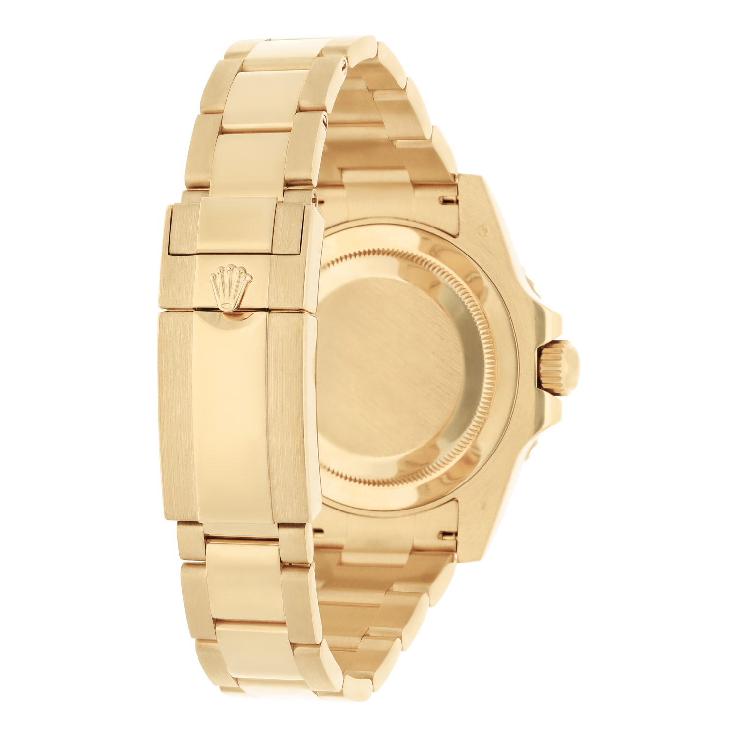 Rolex GMT-Master II 40mm 116718 Green Dial Oyster Bracelet Yellow Gold Watch - Image 7