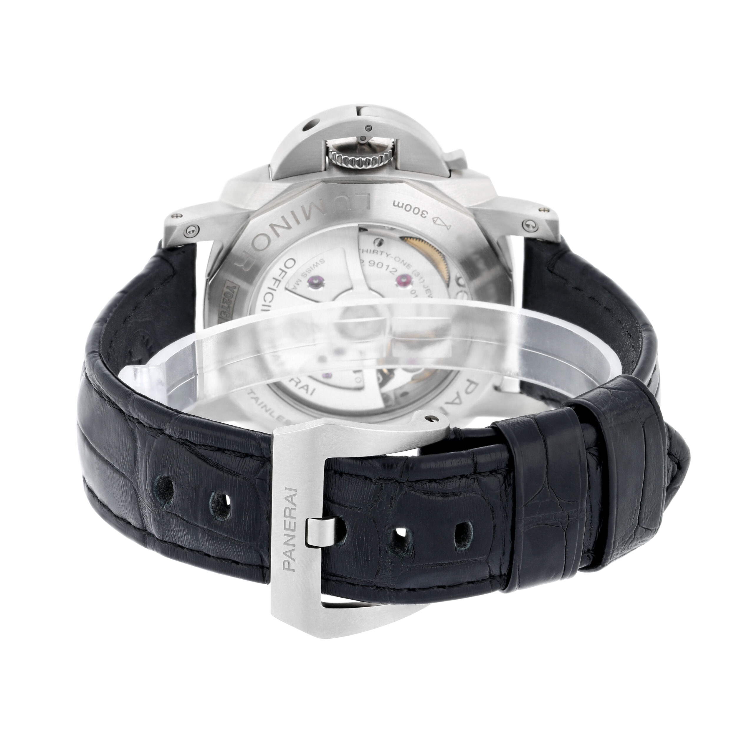 Panerai Radiomir PAM01360 Black Seal Date Stainless Steel With Black Leather Watch 2023 - Image 7