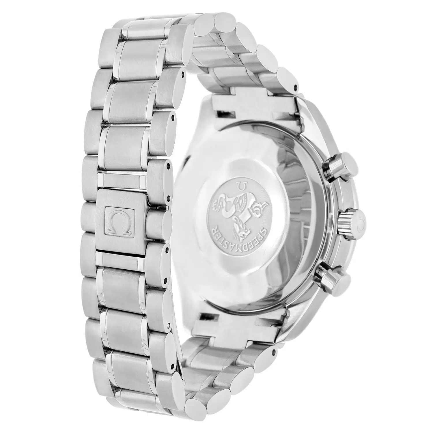 Omega Speedmaster 39mm 3513.00 Chronograph Silver Dial Stainless Steel Men's Watch – image 6