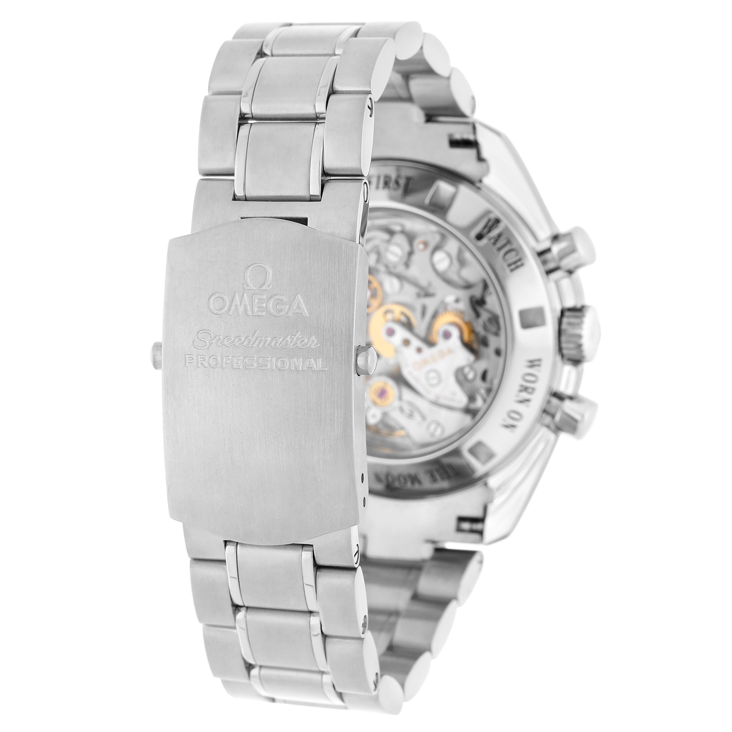 Omega Speedmaster Moonwatch 311.30.42.30.01.006 Black Dial 42mm Stainless Steel Watch - Image 8