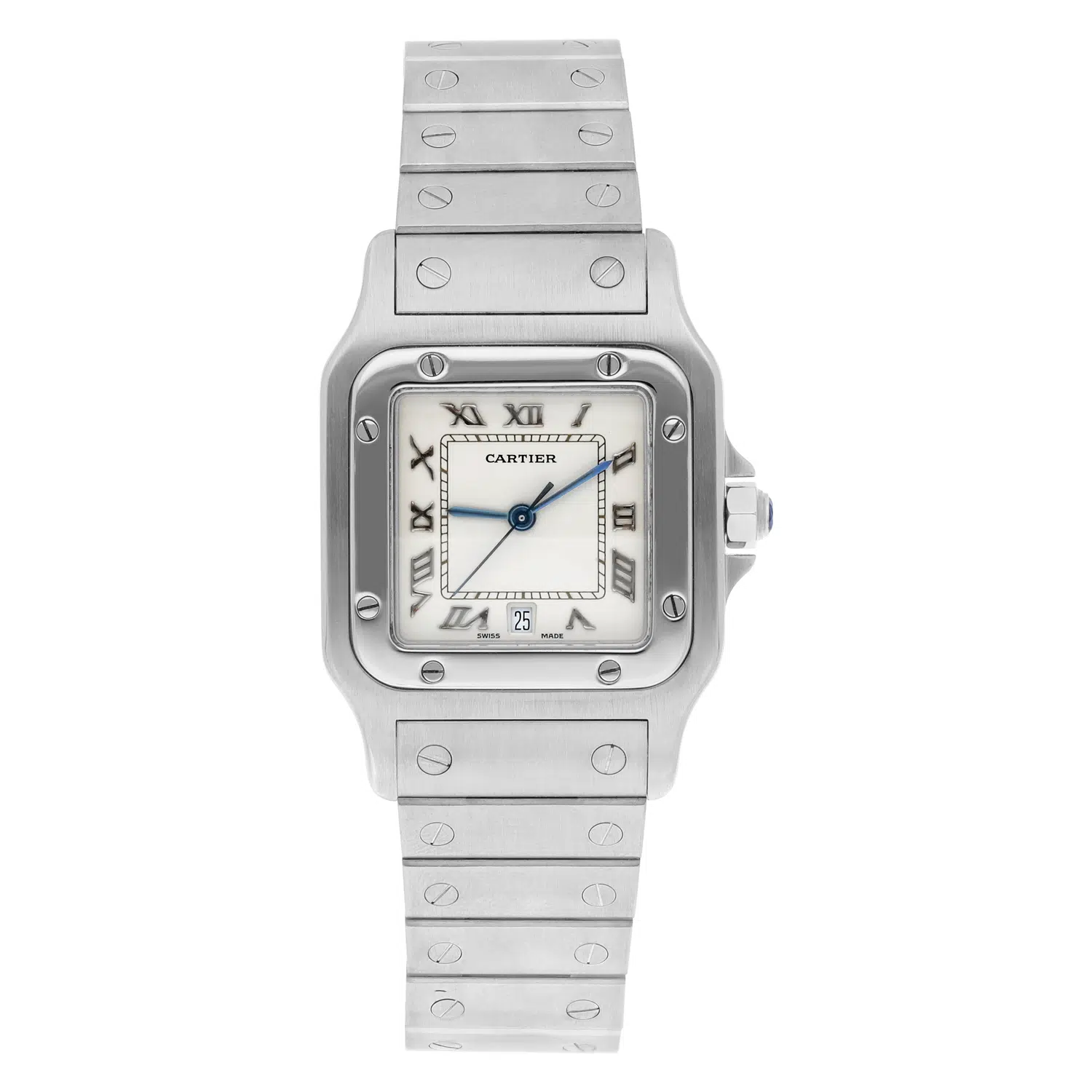 Cartier Santos Galbee W20025D6 29mm Stainless Steel Watch