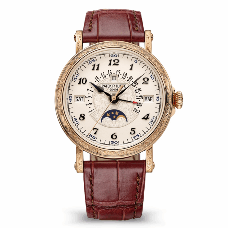 Patek Philippe Grand Complications 5160/500R-001 Silvery opaline Dial Rose Gold- Self-winding Watch