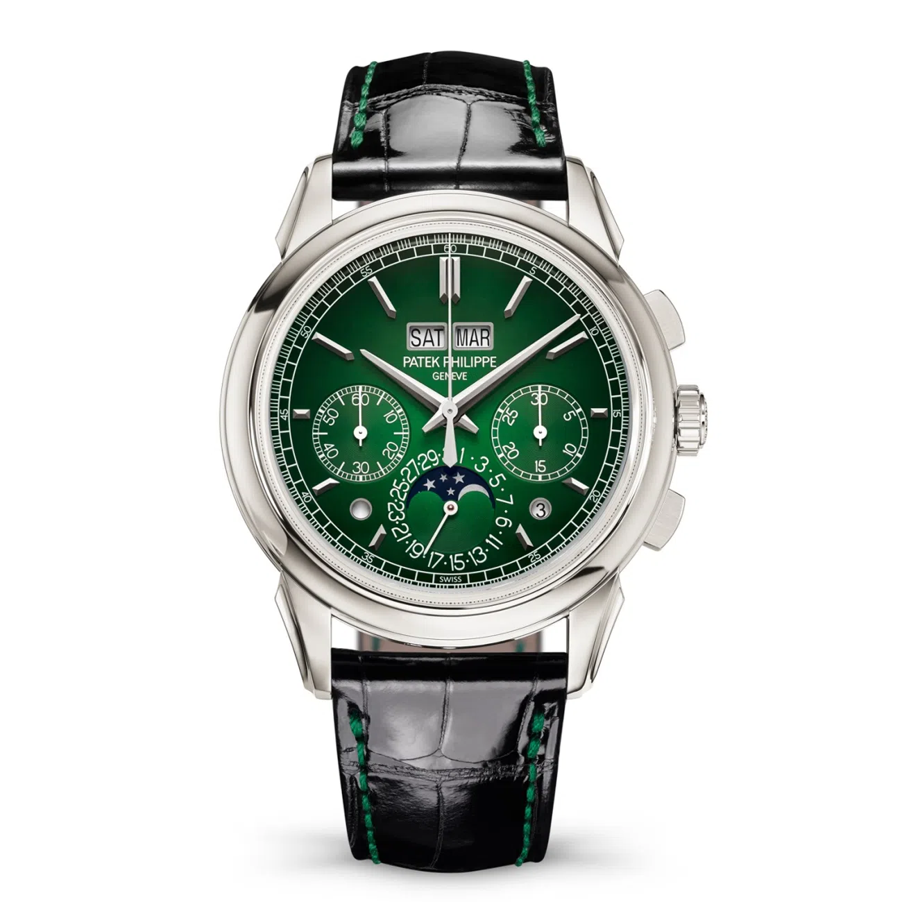 Patek Philippe Grand Complications 5270P/014 Green Dial Platinum Watch