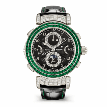 Patek Philippe Grand Complications 6300/403G-001 Black Dial White gold Watch