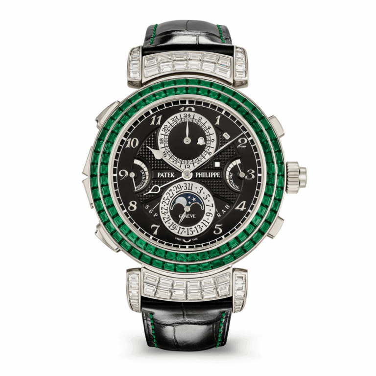 Patek Philippe Grand Complications 6300/403G-001 Black Dial White gold Watch