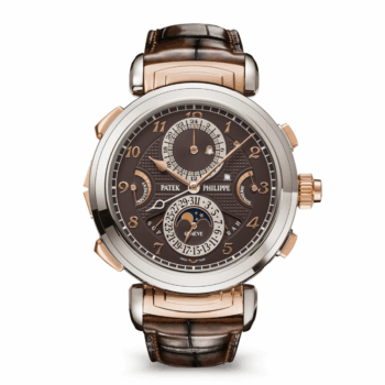 Patek Philippe Grand Complications 6300GR-001 Brown Dial White and Rose gold Watch
