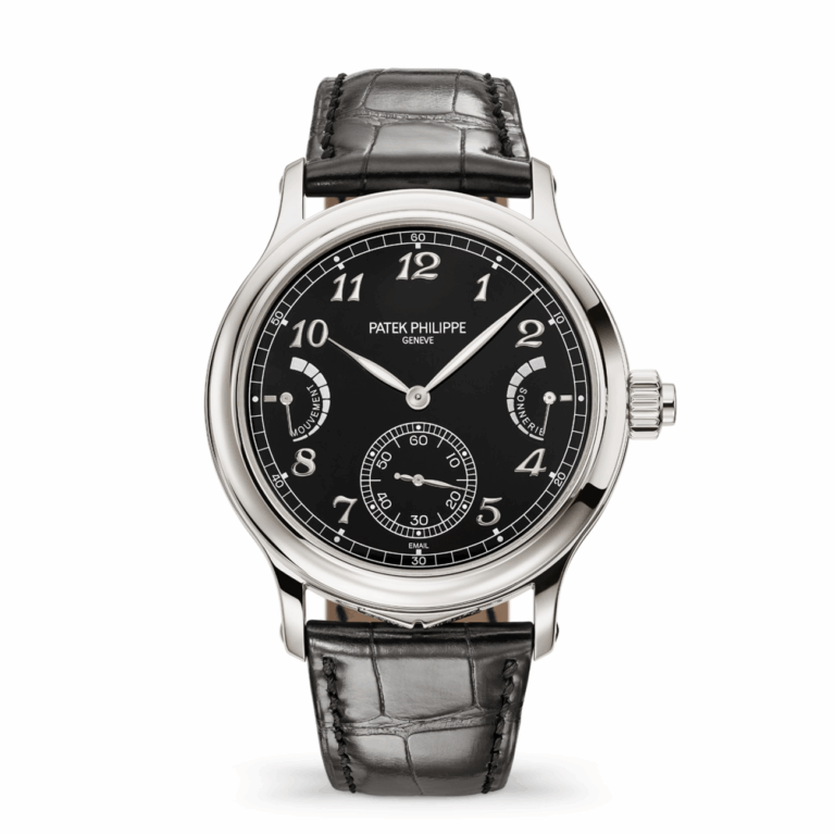Patek Philippe Grand Complications 6301P-001 Black Dial Platinum Watch
