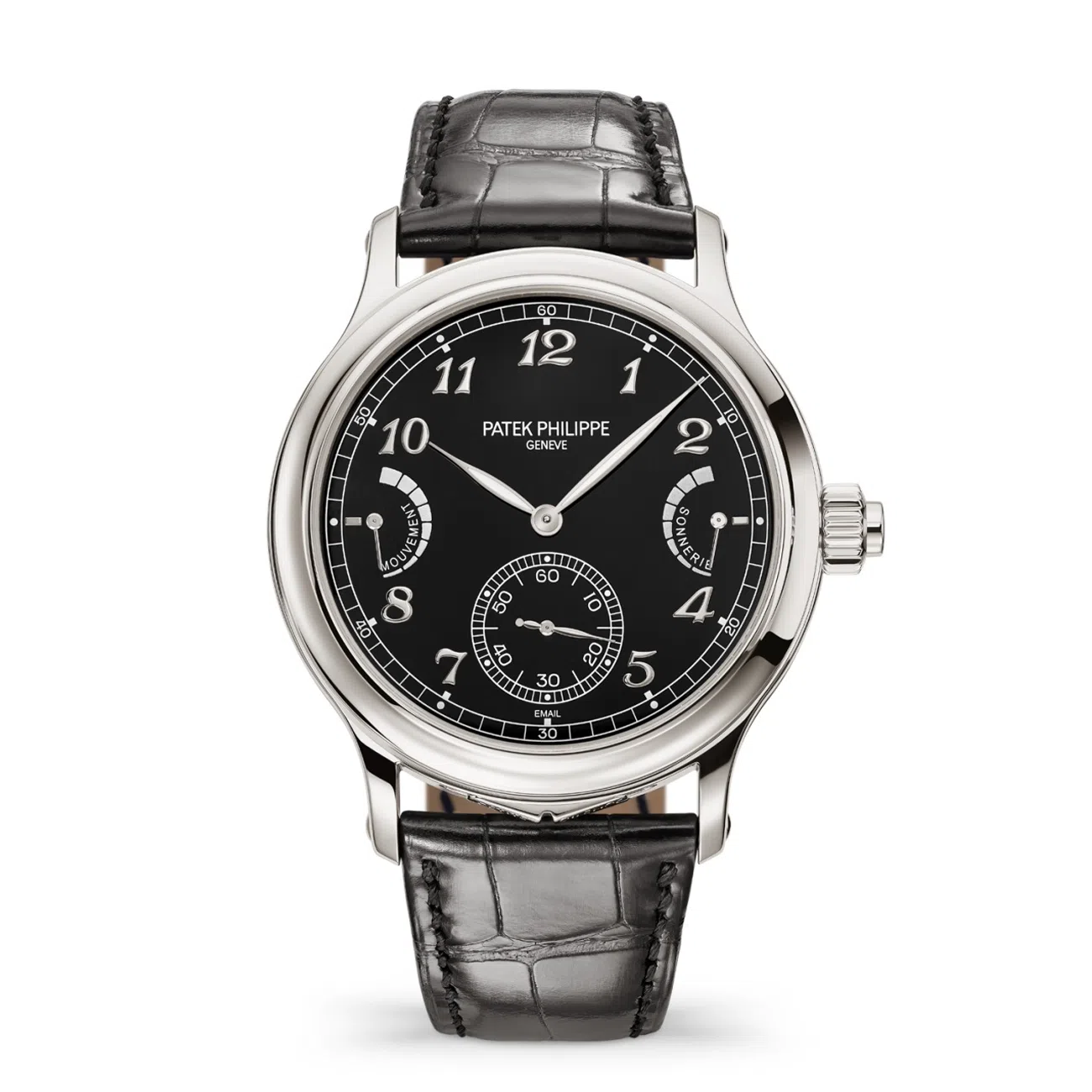 Patek Philippe Grand Complications 6301P-001 Black Dial Platinum Watch