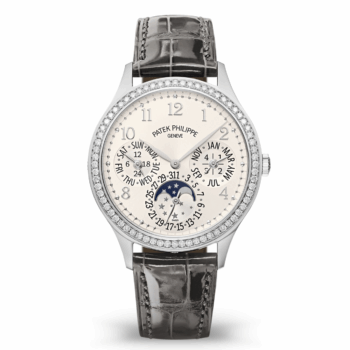 Patek Philippe Grand Complications 7140G-001 Silvery Sunburst Dial White Gold- Self-Winding Watch