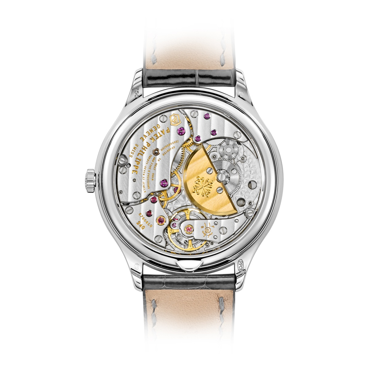 Patek Philippe Grand Complications 7140G-001 Silvery Sunburst Dial White Gold- Self-Winding Watch