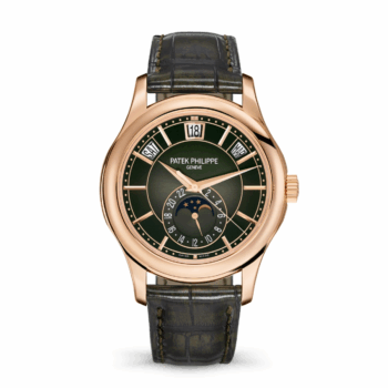 Patek Philippe Complications 5205R-011 Olive Green Dial Rose Gold- Self-winding Watch