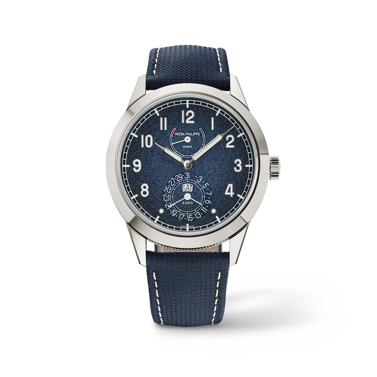 Patek Philippe Complications 5328G-001 Blue Dial White Gold