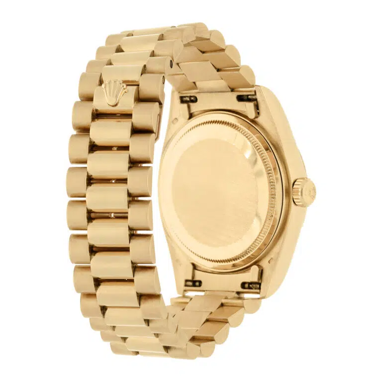 Rolex Day-Date 18038 36mm Champagne Dial With President Yellow Gold Bracelet – image 7