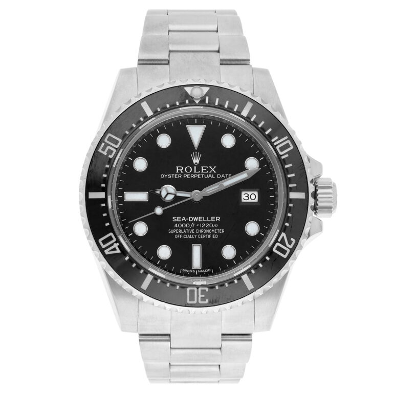 Rolex Sea-Dweller 4000 116600 stainless steel watch, black dial