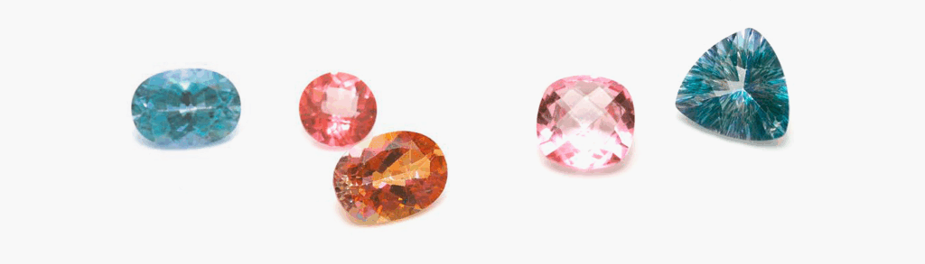semi-previous gemstones