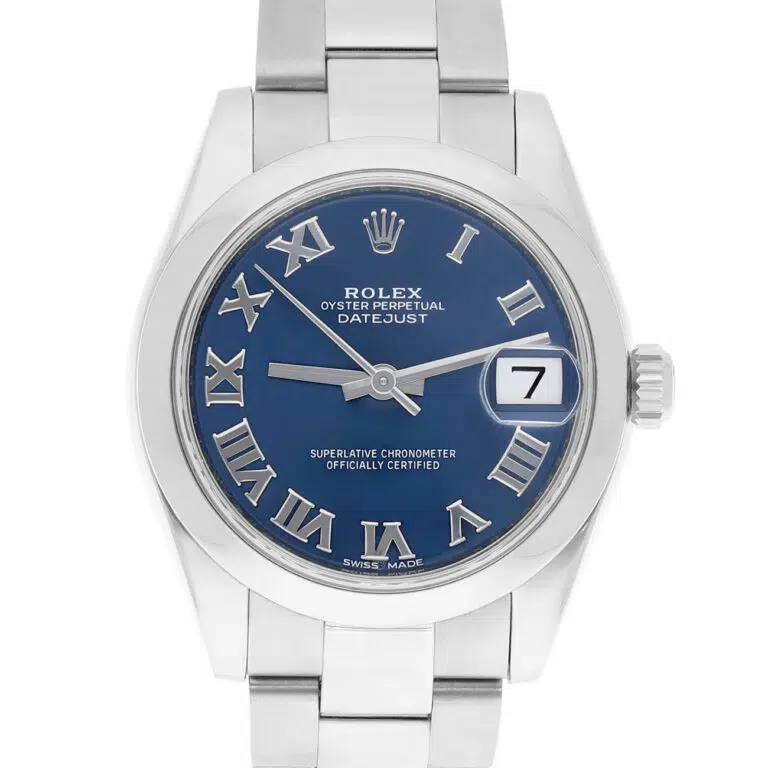 Rolex Datejust 178240 31mm Blue Roman Dial Stainless Steel Watch – image 2