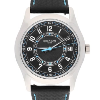 Patek Philippe Calatrava 6007G-011 Black Dial White Gold – alternate view