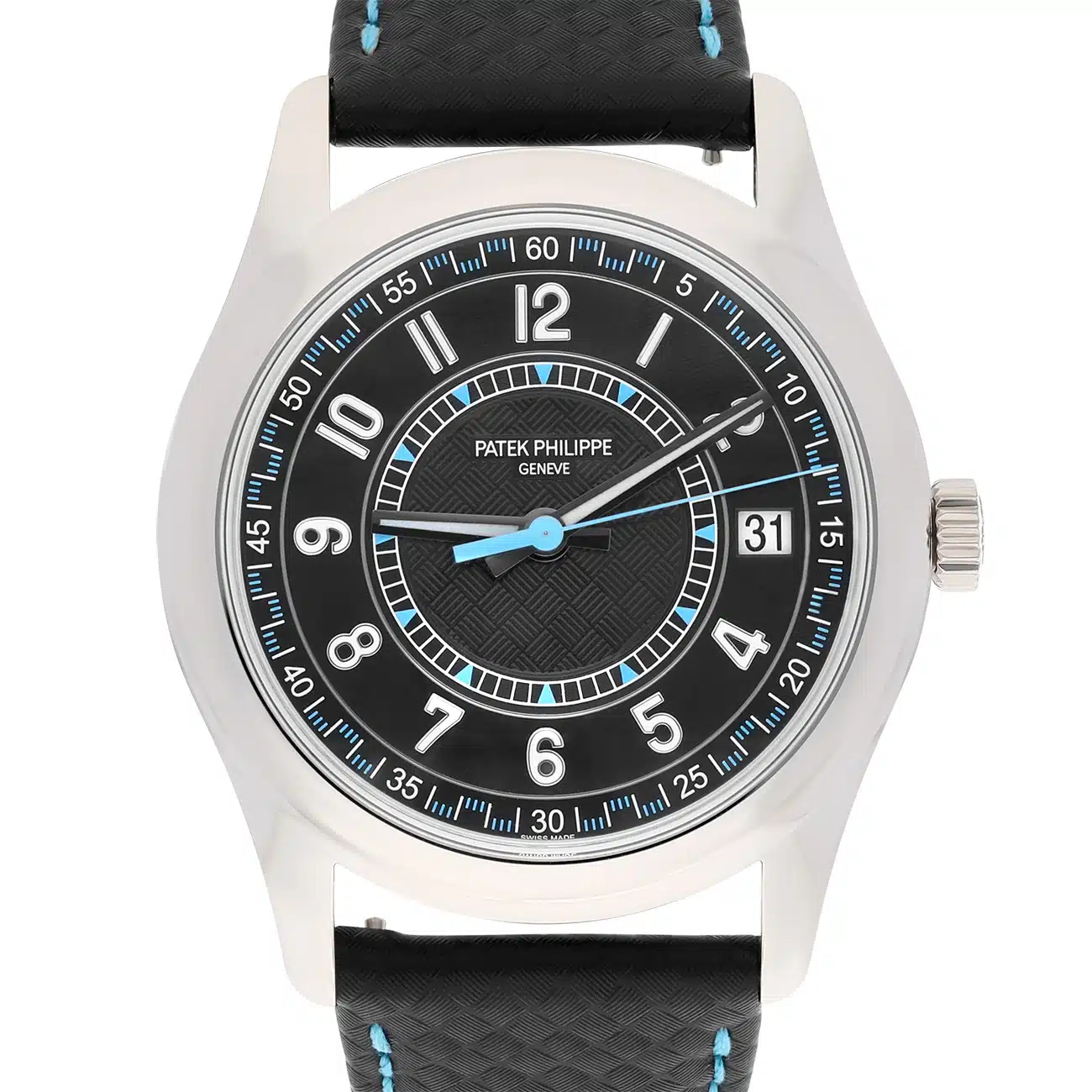 Patek Philippe Calatrava 6007G-011 Black Dial White Gold – image 2