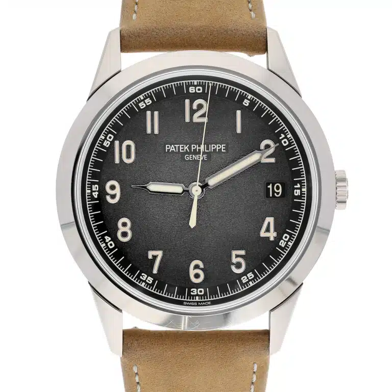 Patek Philippe Calatrava 5226G-001 Textured charcoal gray Dial White Gold – image 2