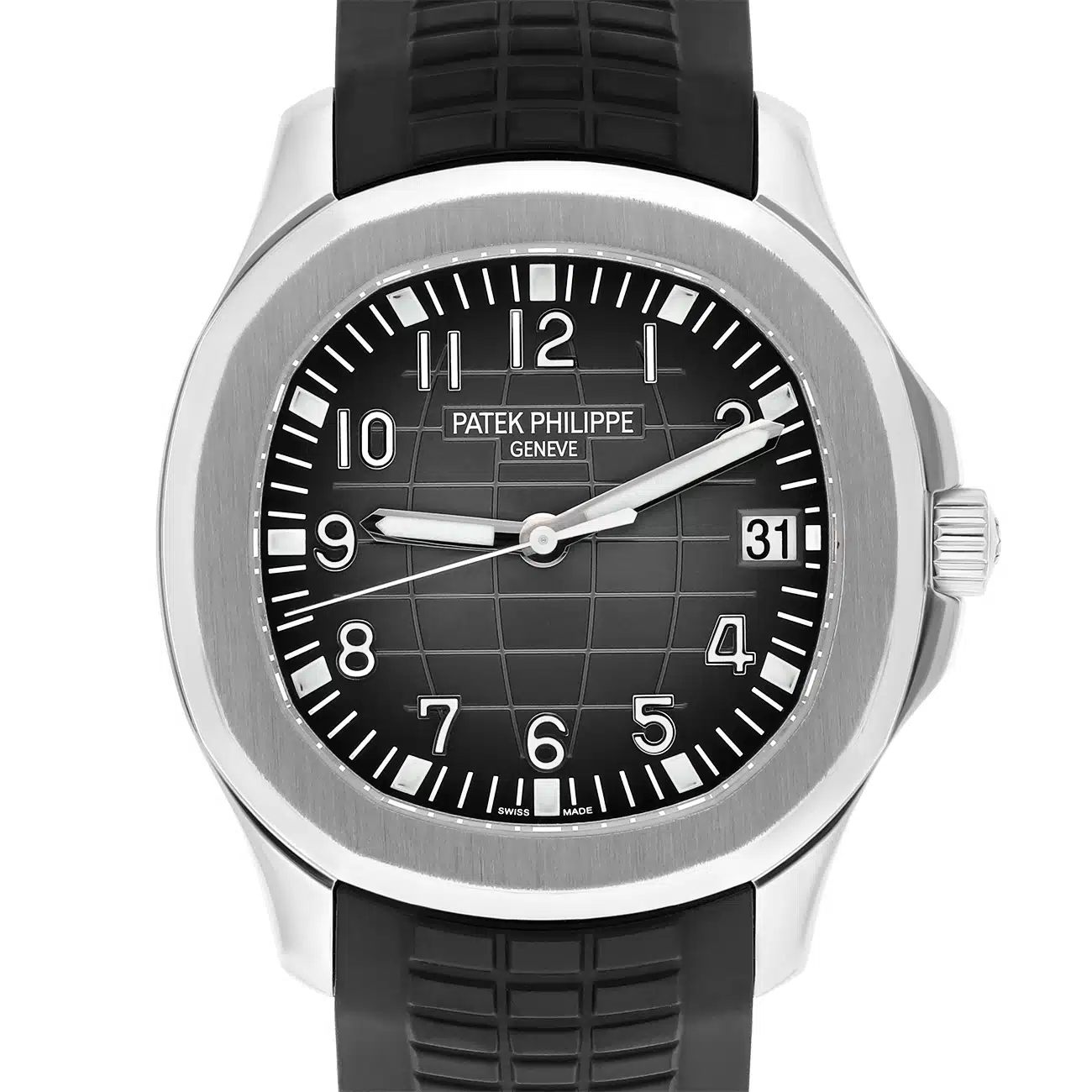 Patek Philippe Aquanaut 5167A-001 Black embossed Dial Stainless Steel Watch - 2013 – image 3