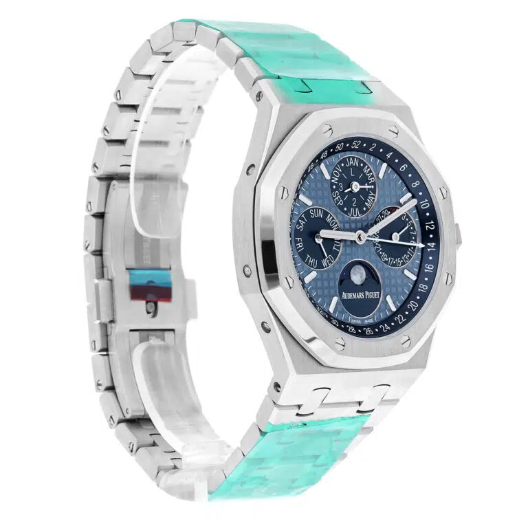 Audemars Piguet Royal Oak  Perpetual Calendar 26574ST.OO.1220ST.03 Ice Blue Dial Stainless Steel Watch – image 3