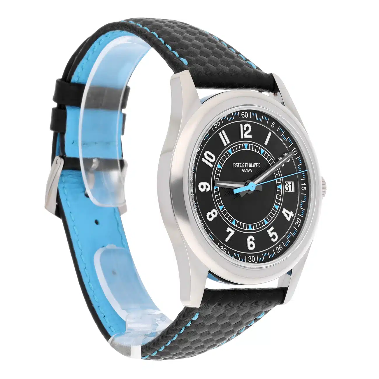 Patek Philippe Calatrava 6007G-011 Black Dial White Gold – image 3