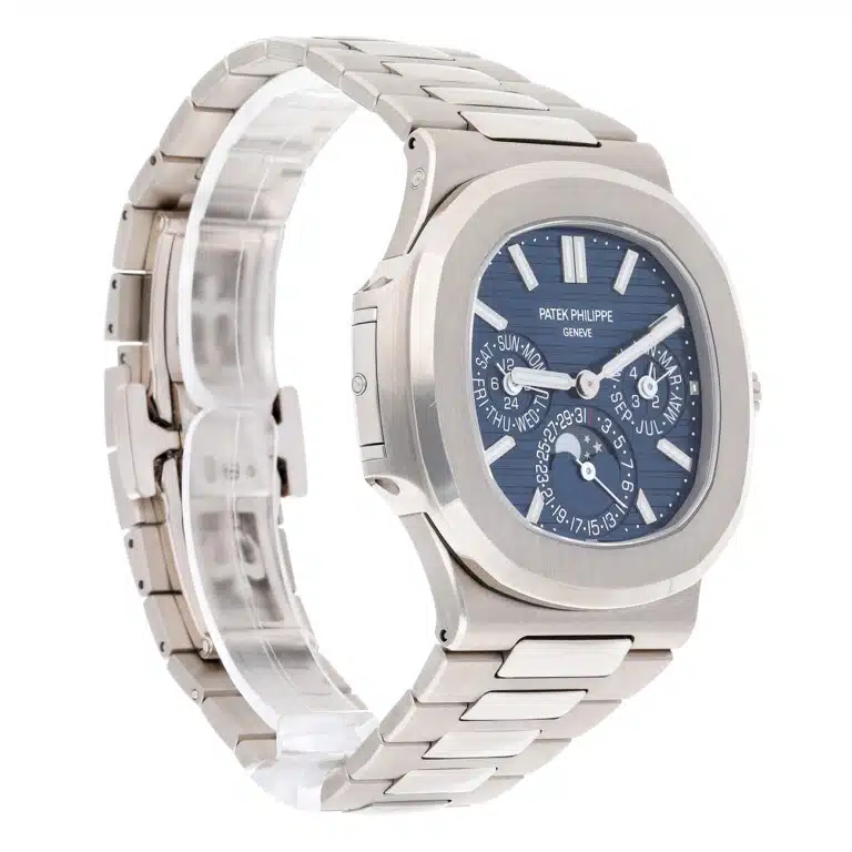 Patek Philippe Nautilus 5740/1G-001 Blue Sunburst Dial White Gold – image 4