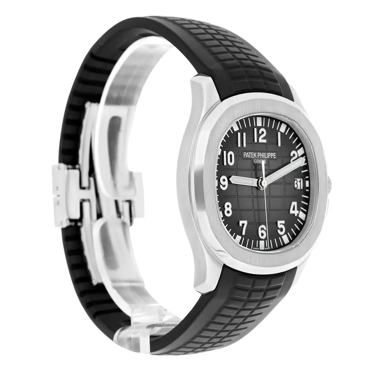 Patek Philippe Aquanaut 5167A-001 Black embossed Dial Stainless Steel Watch - 2013 – image 4