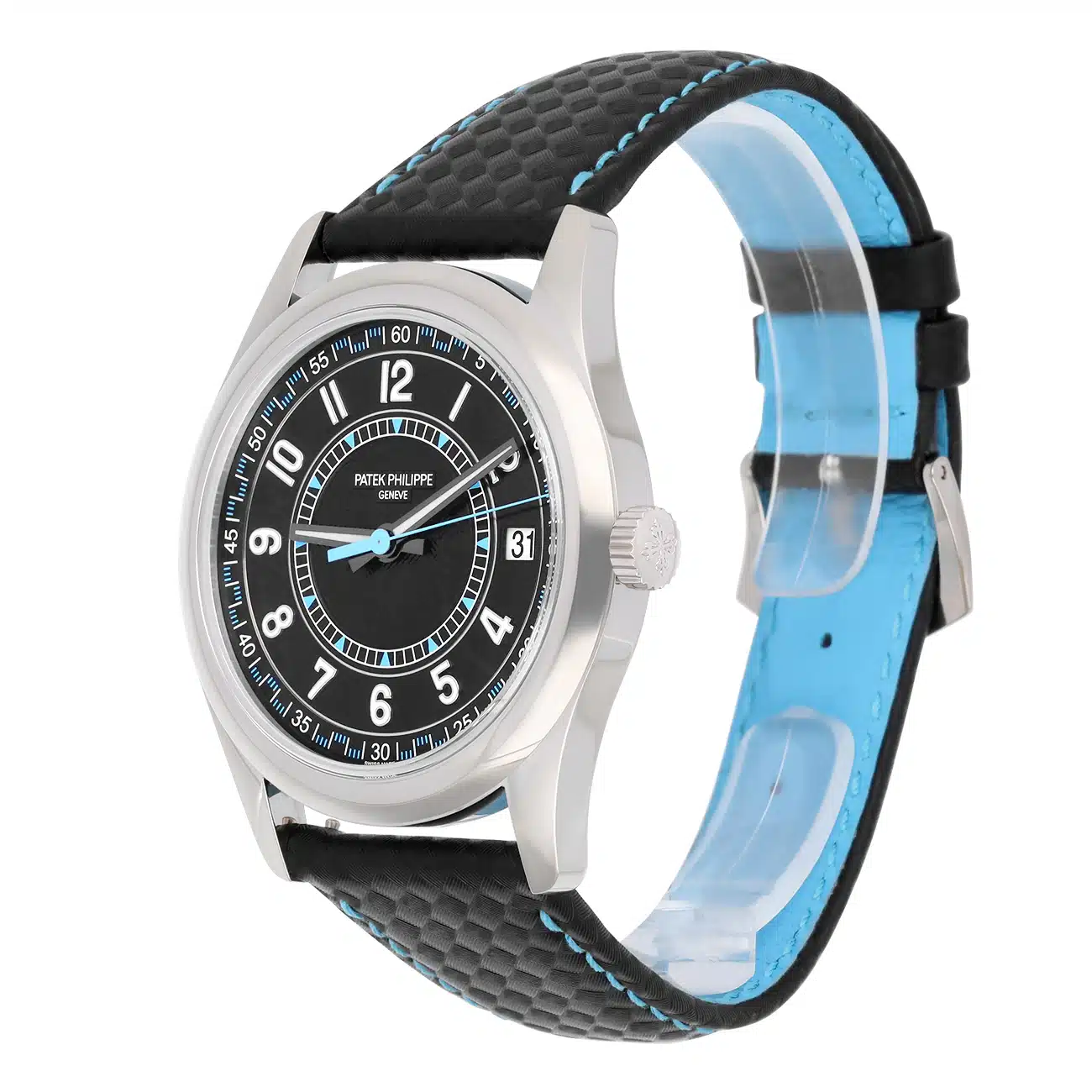 Patek Philippe Calatrava 6007G-011 Black Dial White Gold – image 5