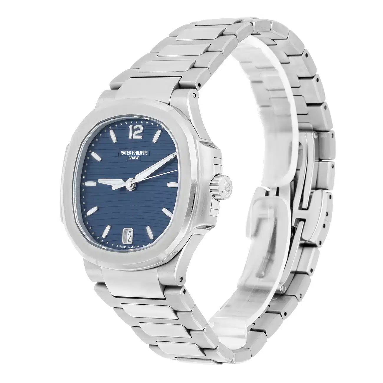 Patek Philippe Nautilus 7118/1A-001 Blue Opaline Dial Stainless Steel Watch – image 6